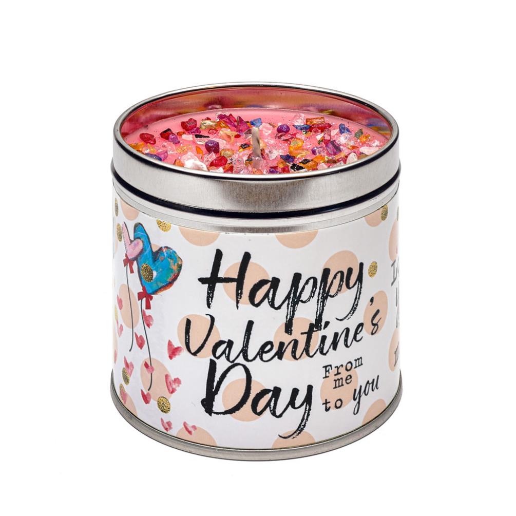 Best Kept Secrets Happy Valentines Day Tin Candle £8.99
